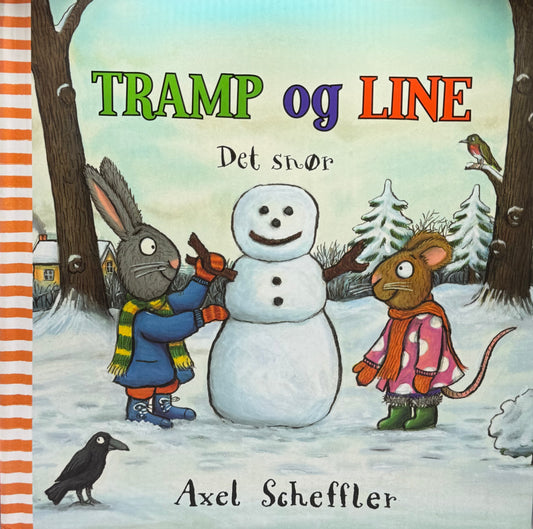 Tramp og Line: Det snør - Innbundet
