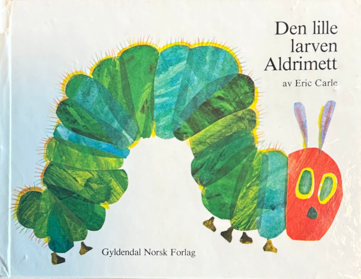 Den lille larven Aldrimett - Innbundet