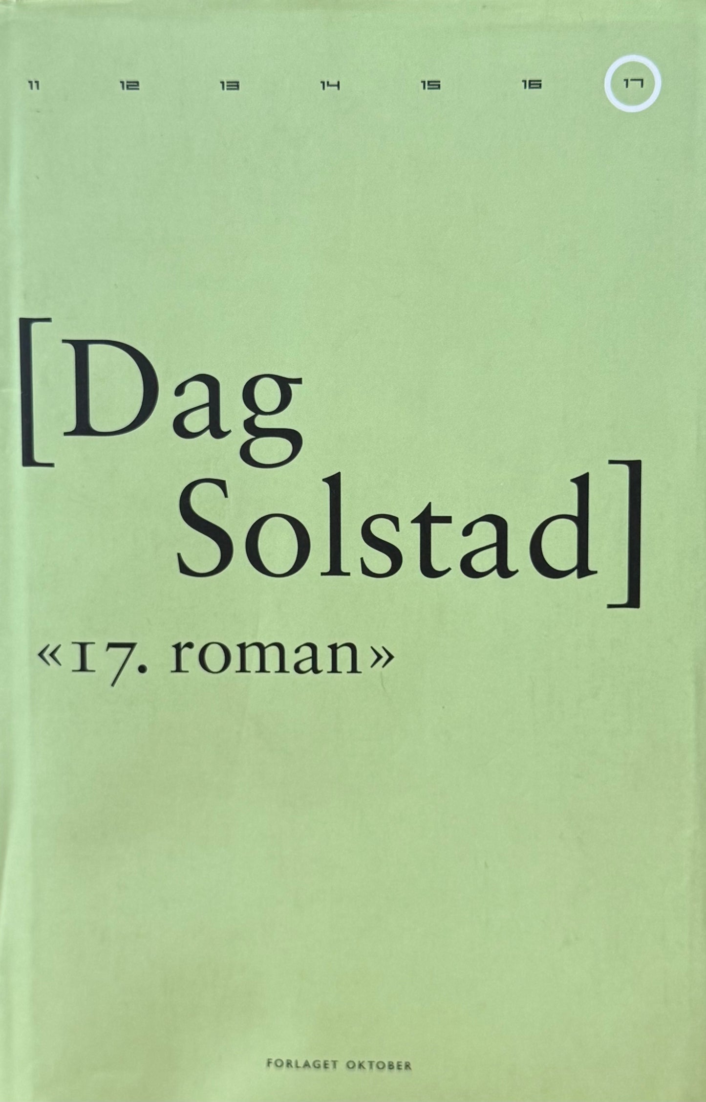 17. roman - Innbundet