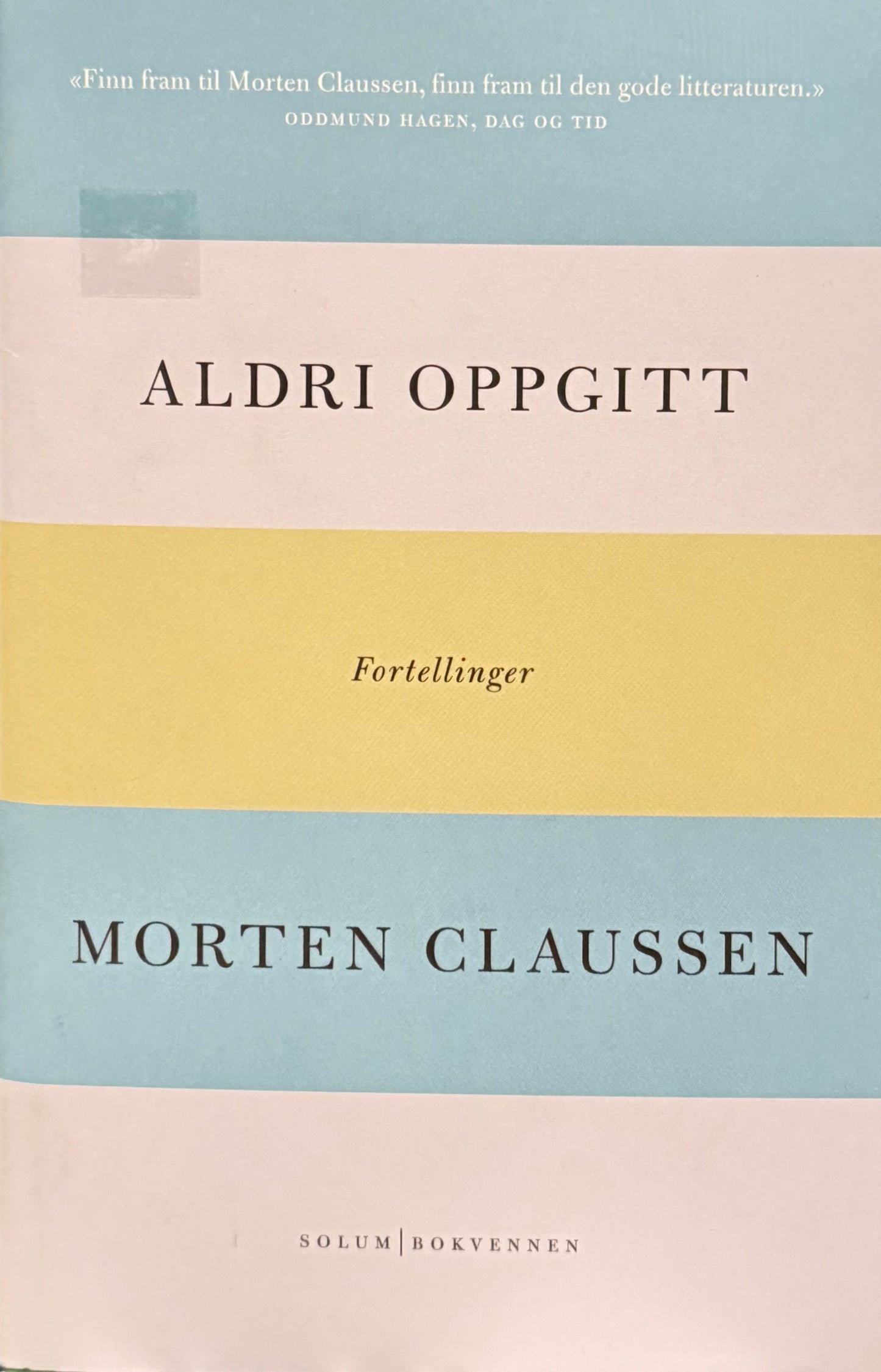 Aldri oppgitt - Innbundet