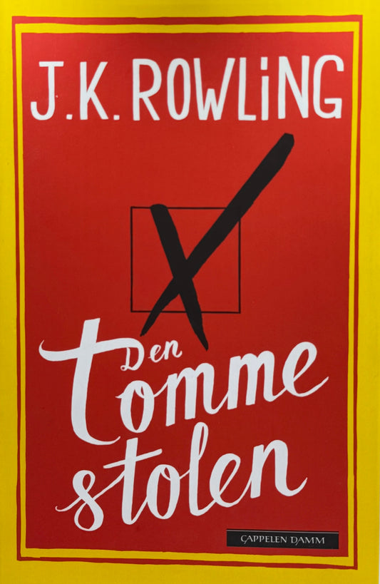 Den tomme stolen - Innbundet