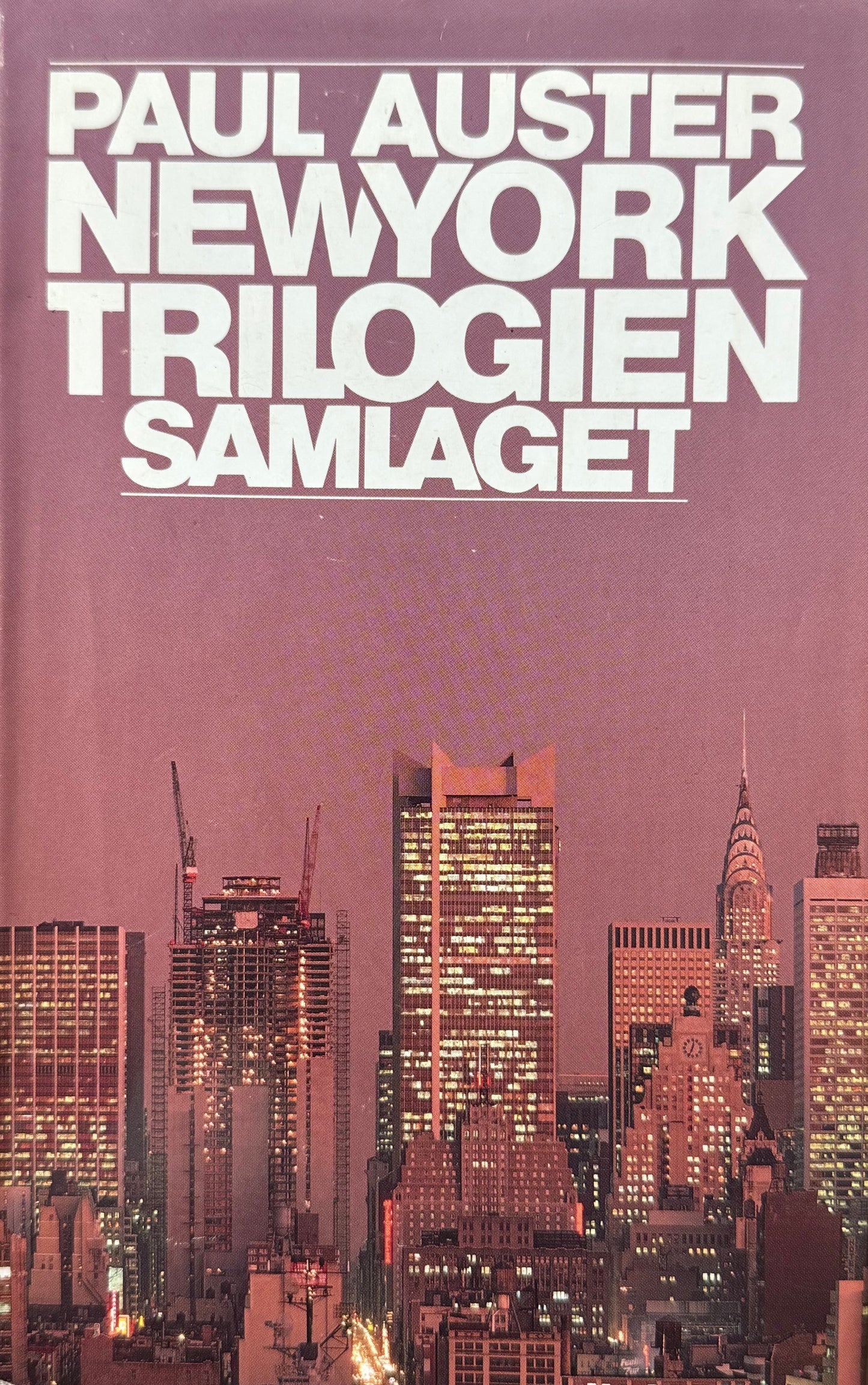 New York-trilogien - Innbundet