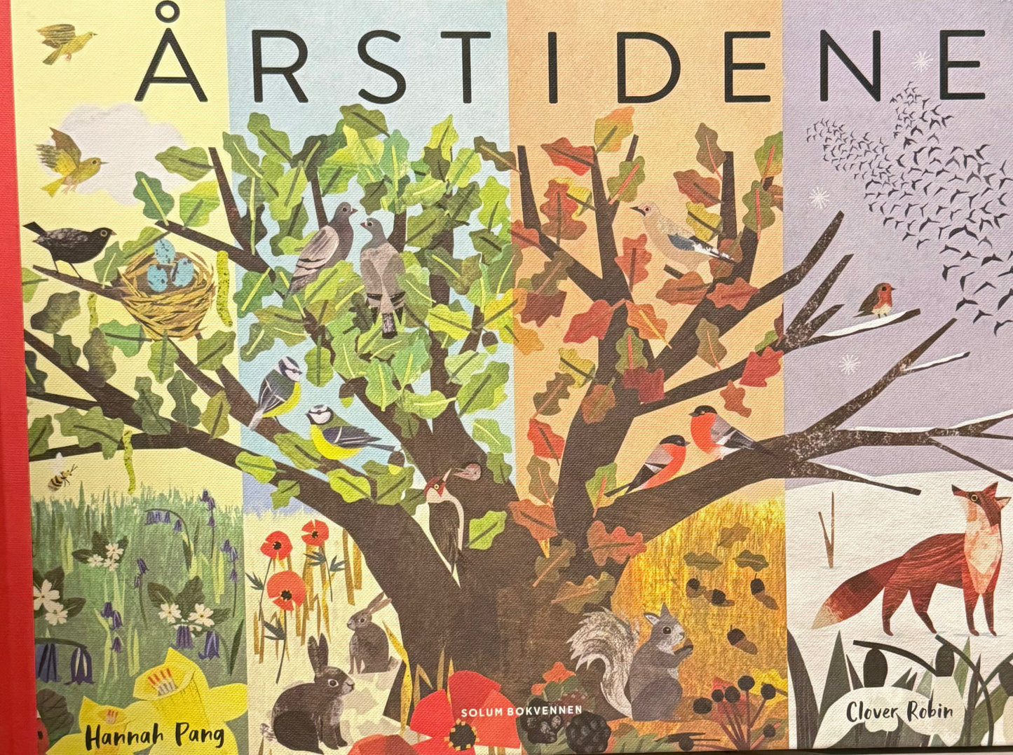 Årstidene - et år i naturen - Innbundet