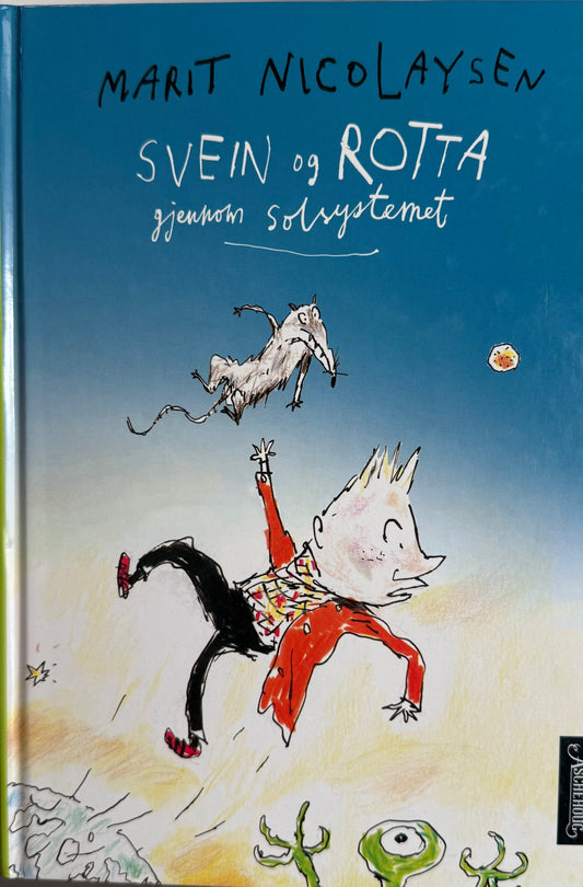 Svein og rotta gjennom solsystemet - Innbundet
