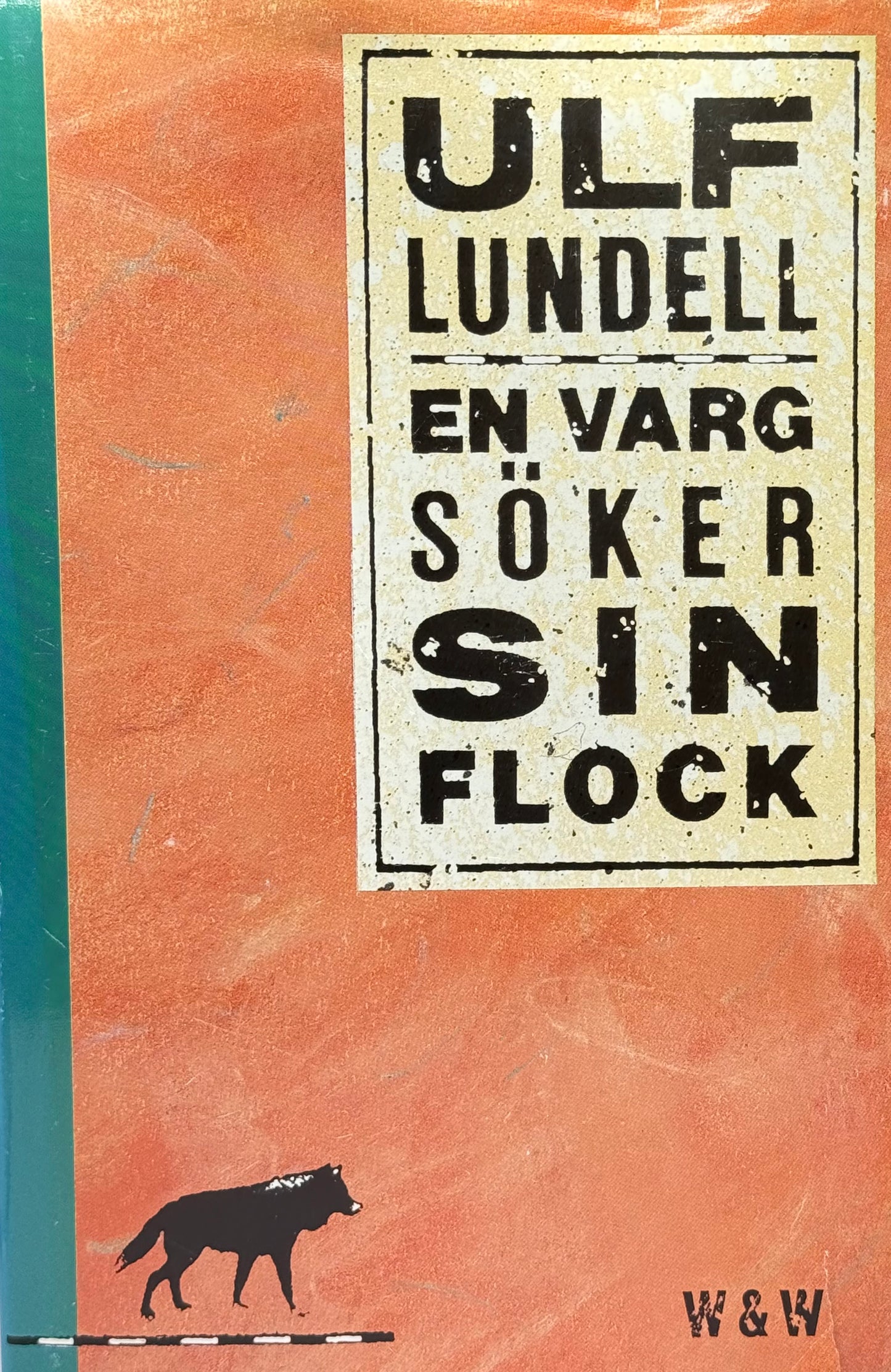 En varg söker sin flock - Innbundet