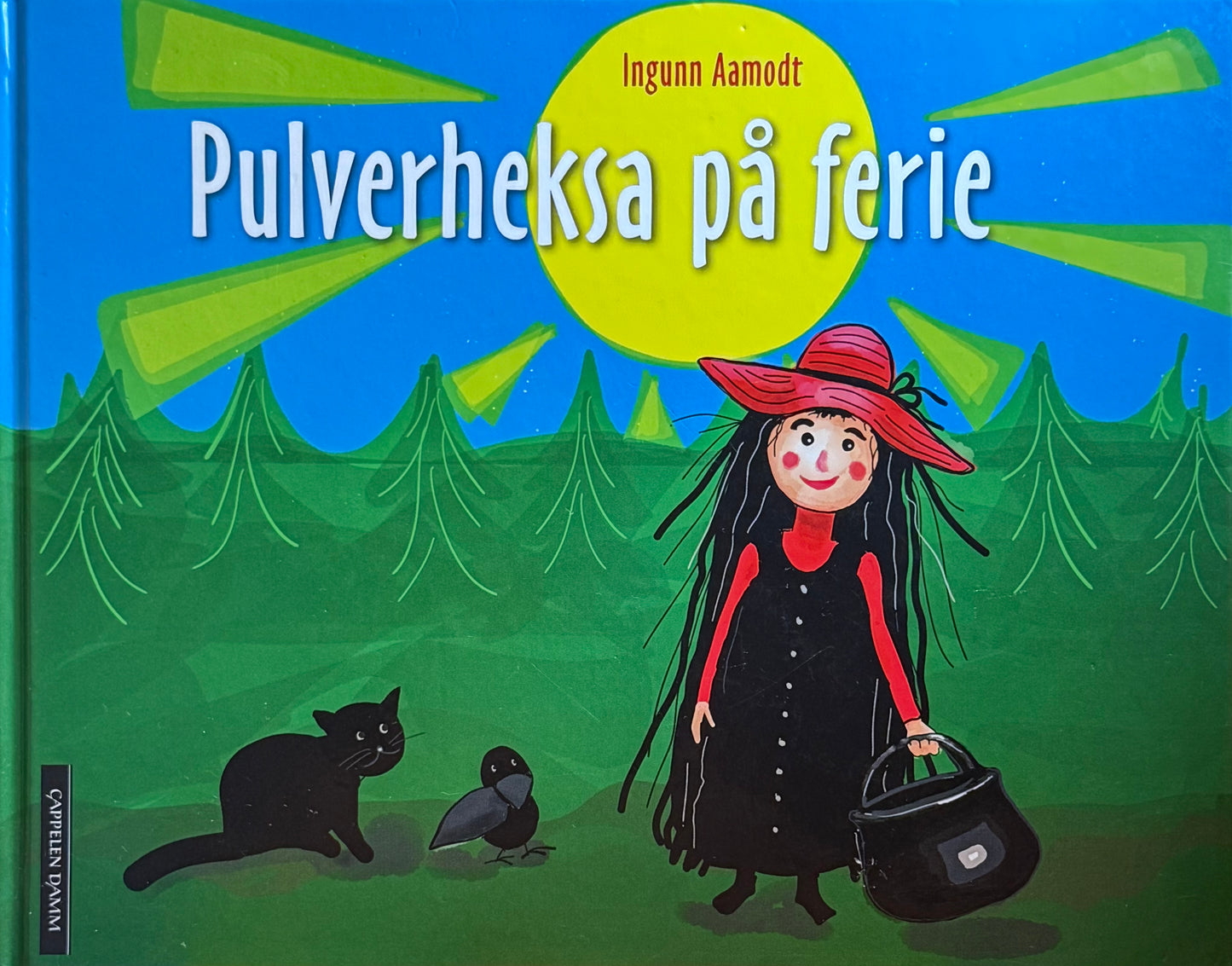 Pulverheksa på ferie - Innbundet