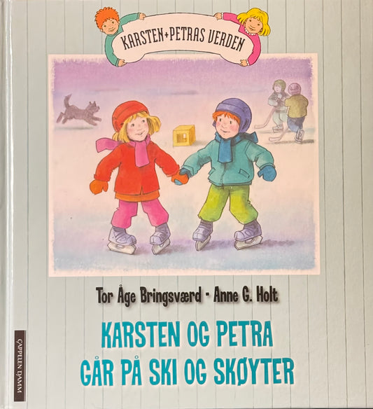 Karsten og Petra går på ski og skøyter - Innbundet