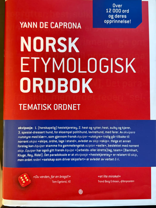 Norsk etymologisk ordbok - Innbundet