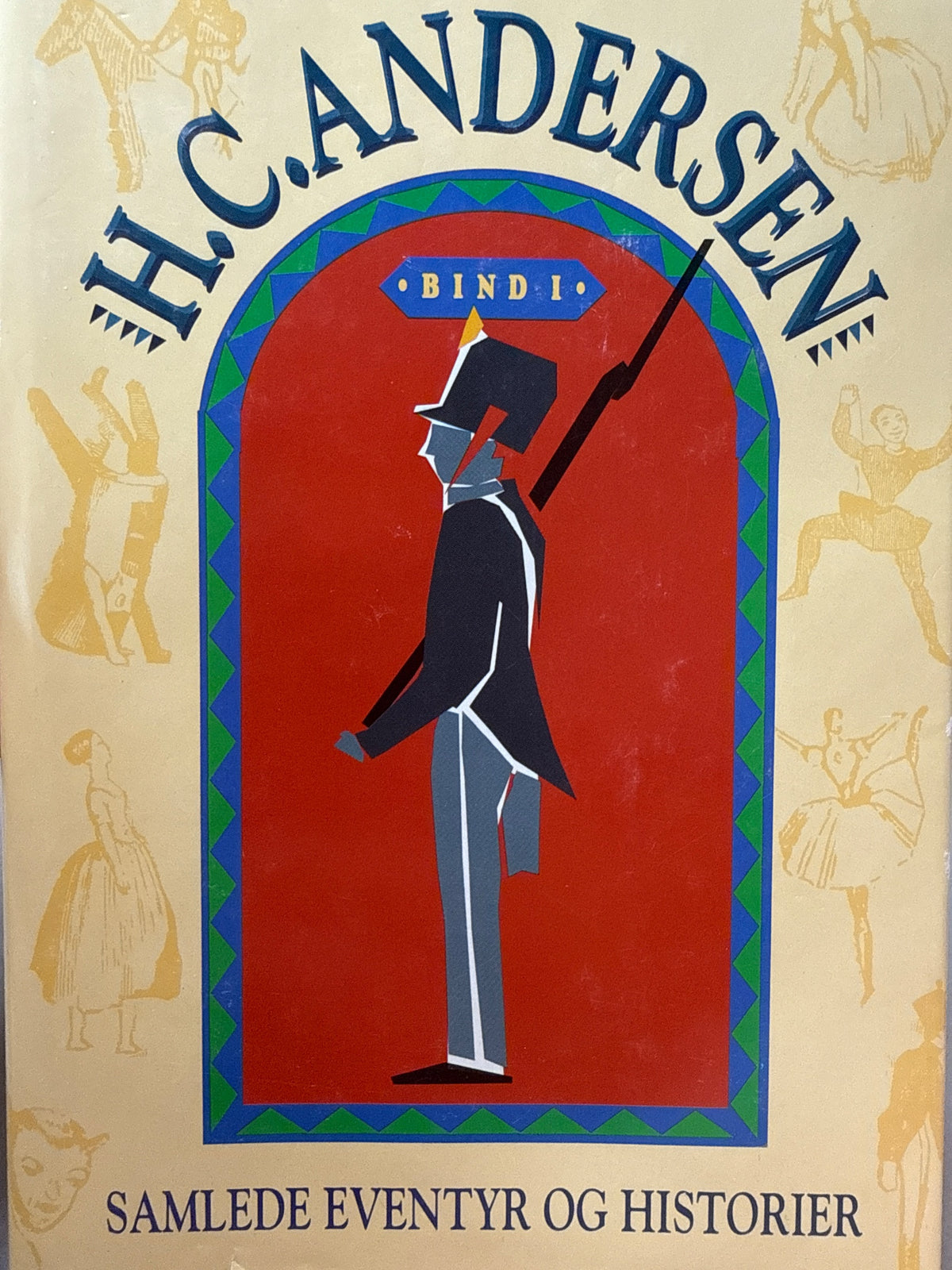 Forside av H.C. Andersen: Samlede eventyr og historier;  bind 1-2 av H. C. Andersen 