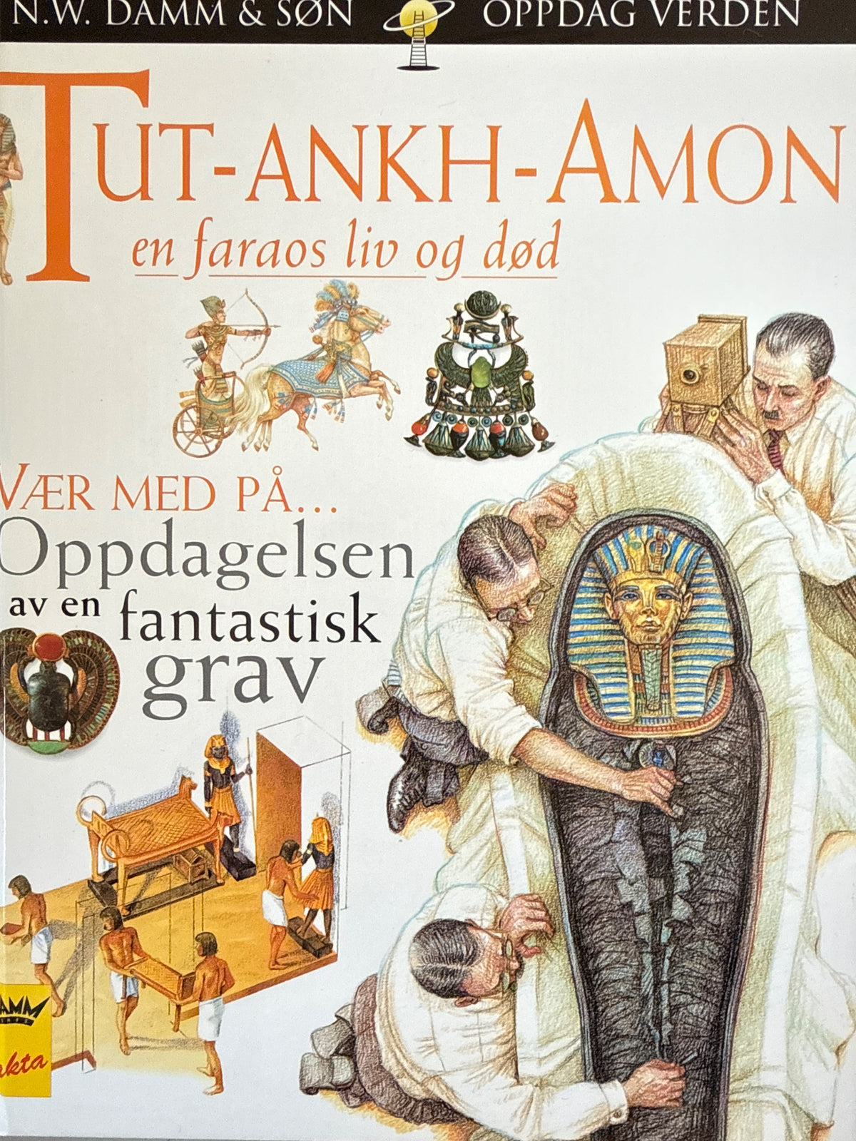 Forside av Tut-ankh-Amon av Alexander Leborg 