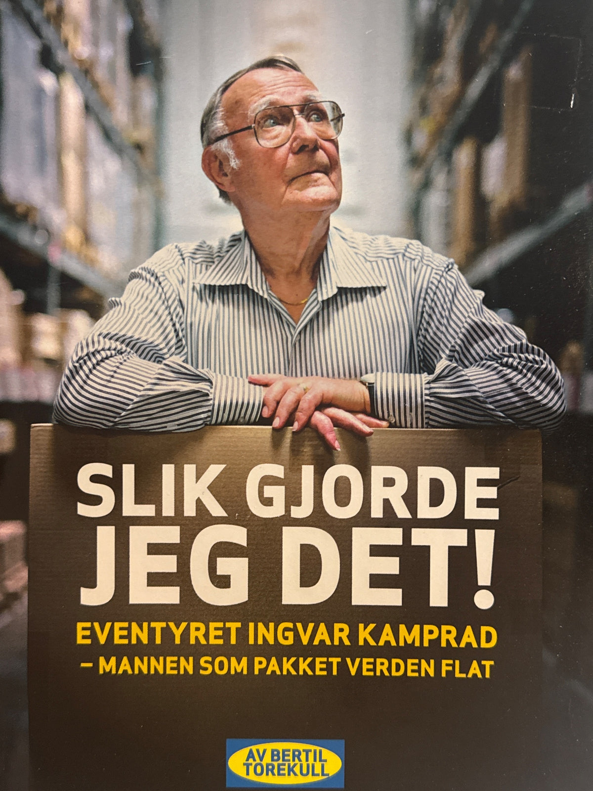 Forside av Slik gjorde jeg det! av Bertil Torekull 