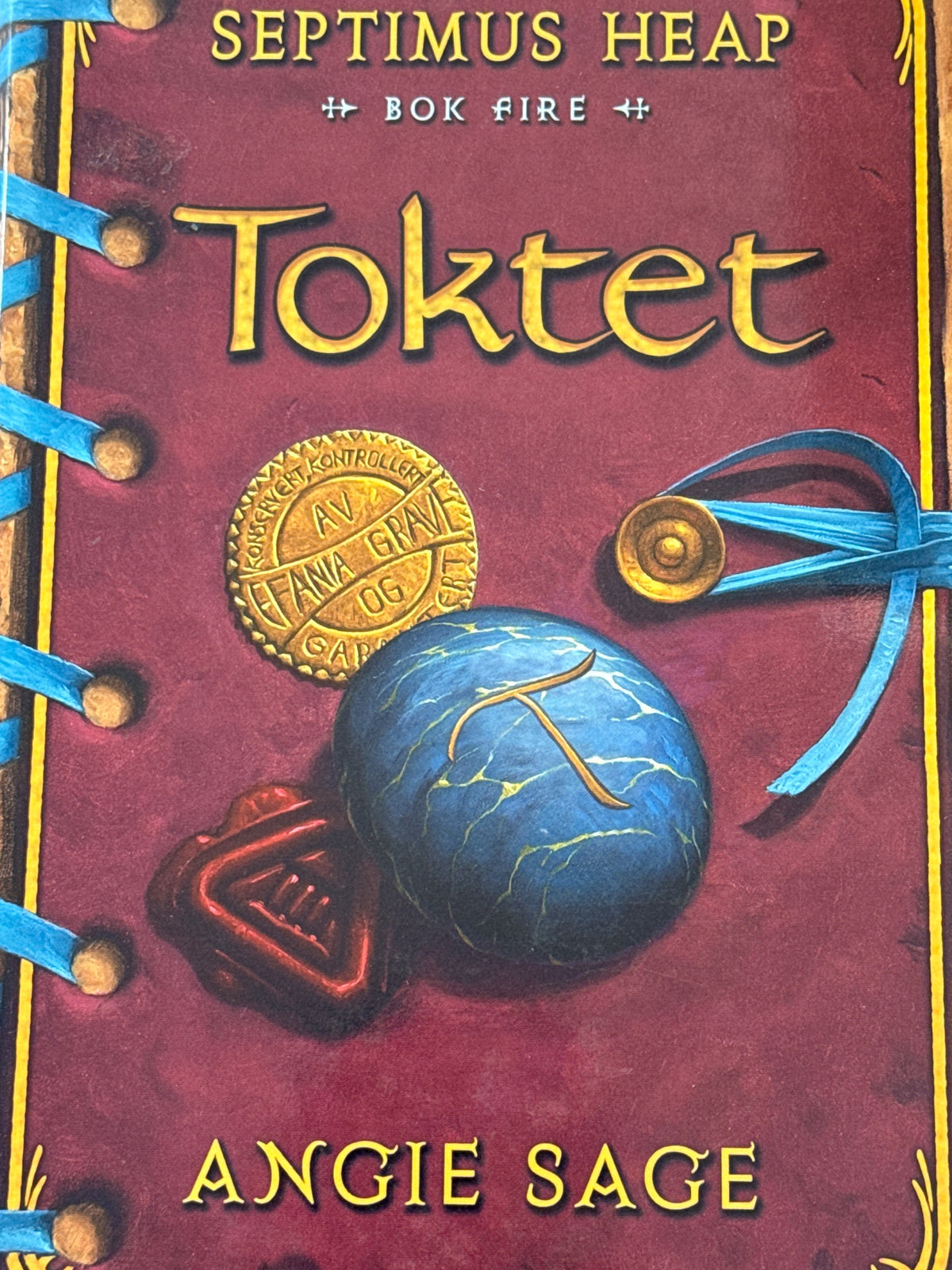 Forside av Toktet av Angie Sage 