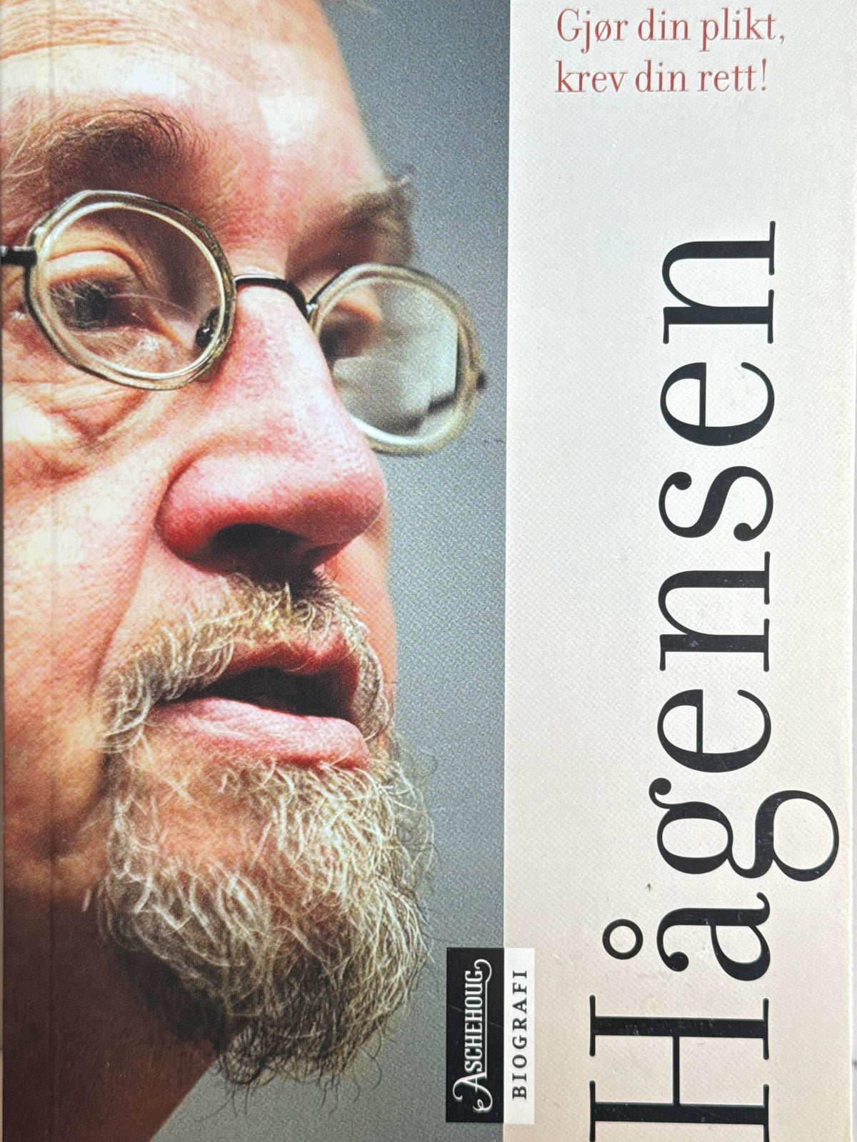 Forside av Hågensen av Jan Ove Ekeberg 