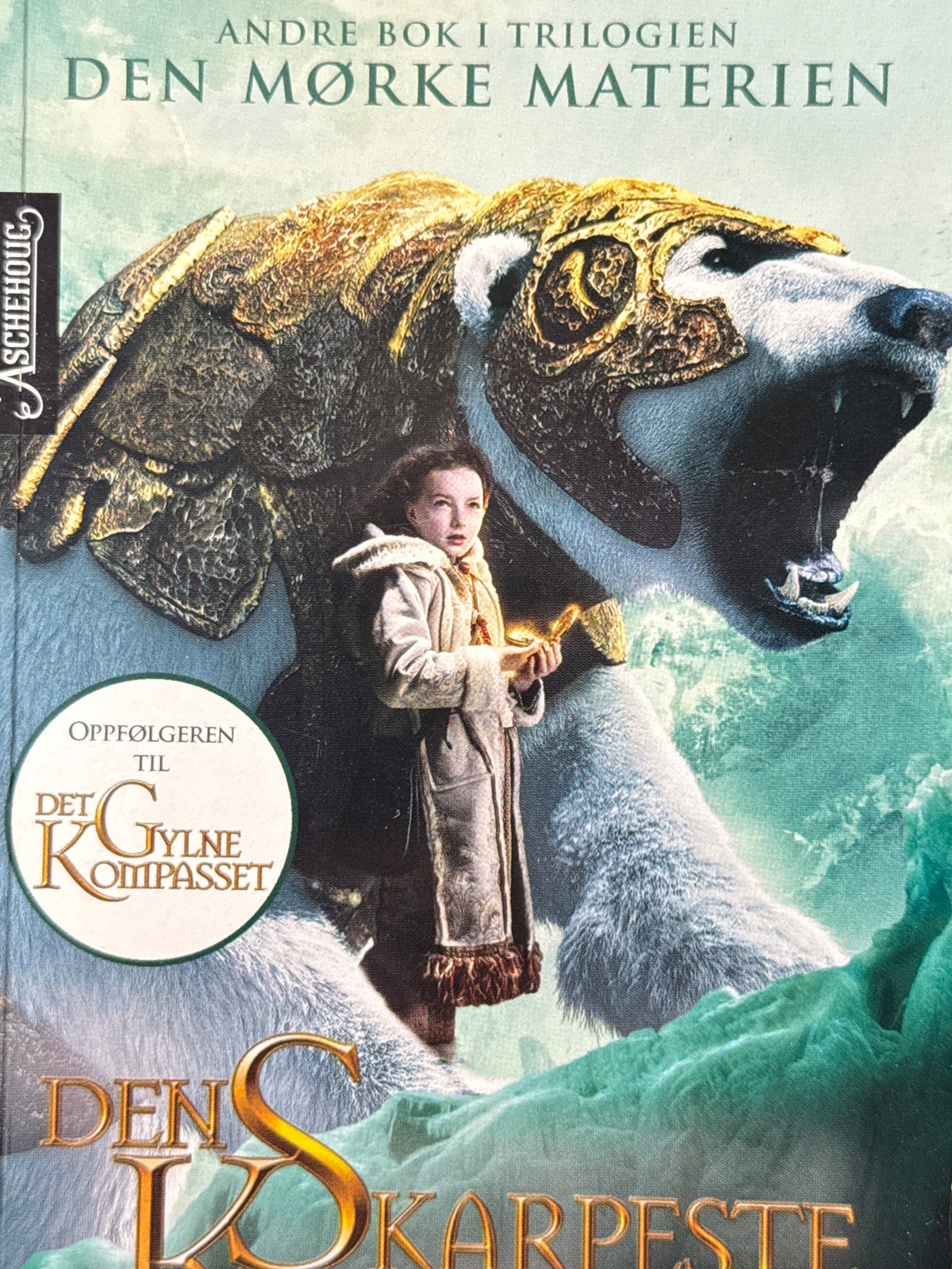 Forside av Den skarpeste kniven av Philip Pullman 