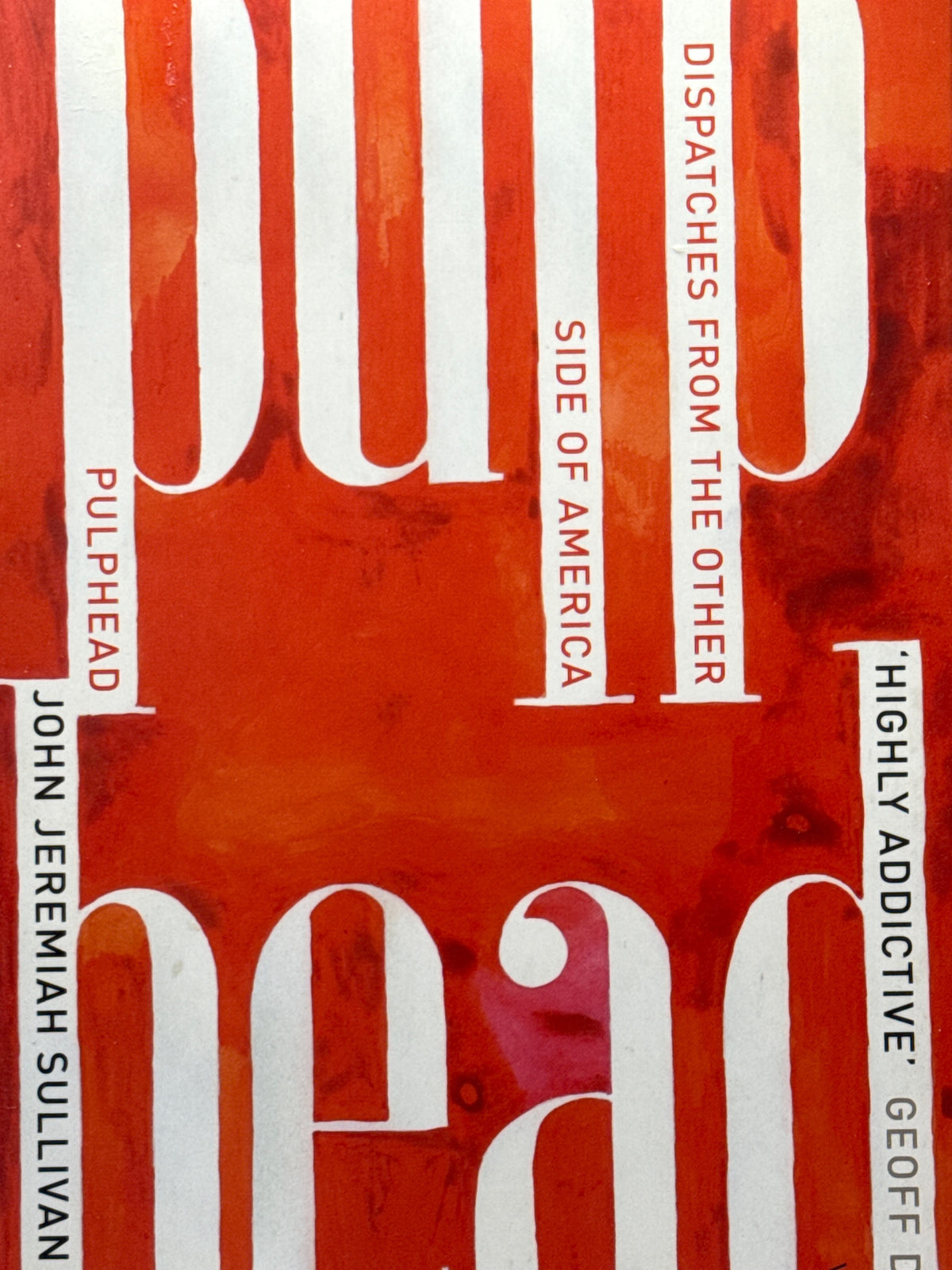 Forside av Pulphead av John Jeremiah Sullivan 
