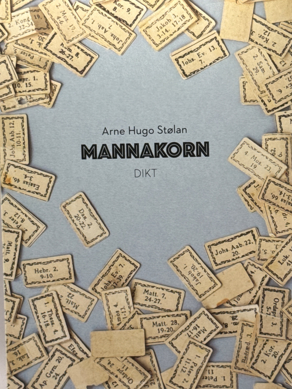 Forside av Mannakorn av Arne Hugo Stølan 