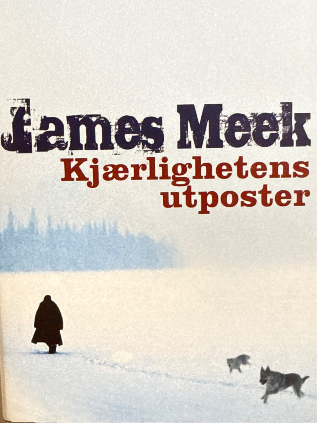 Forside av Kjærlighetens utposter av James Meek 
