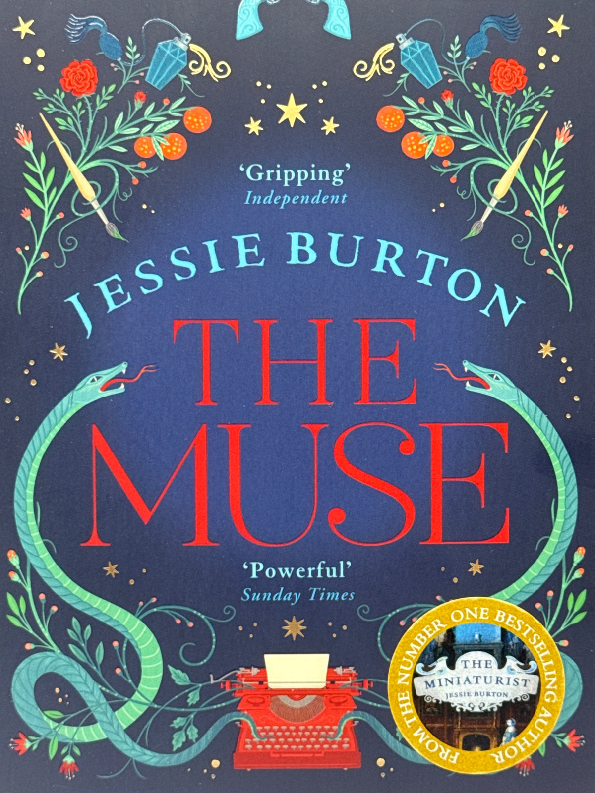 Forside av The Muse av Jessie Burton 