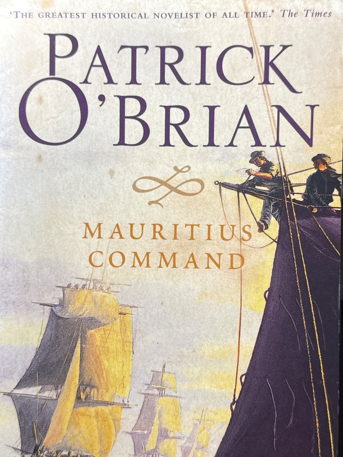Forside av The Mauritius Command av Patrick O’Brian 