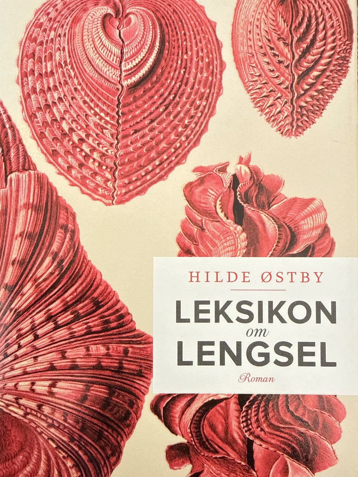 Forside av Leksikon om lengsel av Hilde Østby 