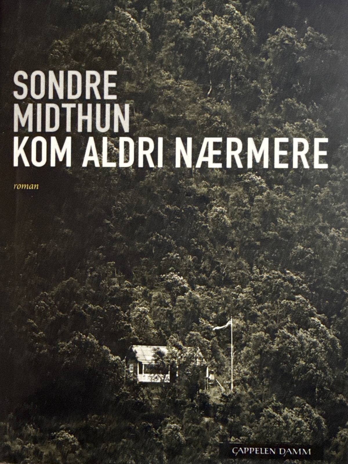 Forside av Kom aldri nærmere av Sondre Midttun 