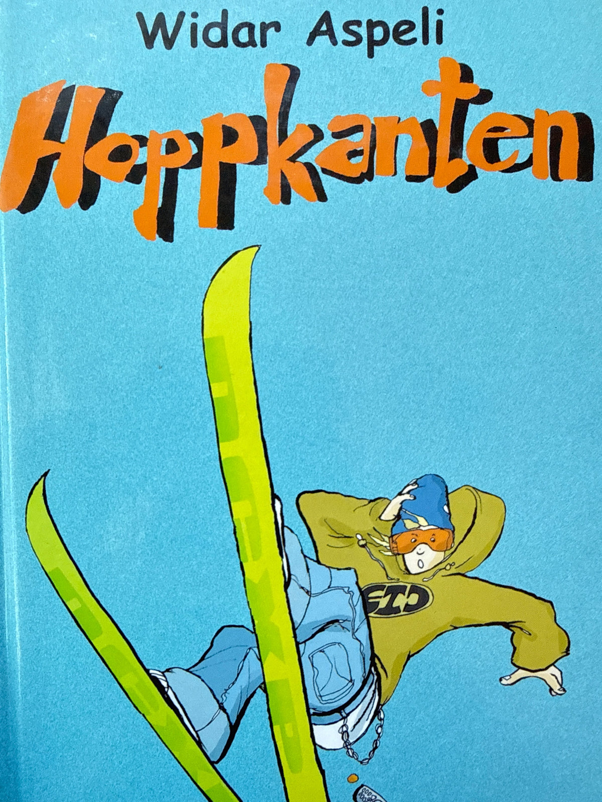 Forside av Hoppkanten av Widar Aspeli 