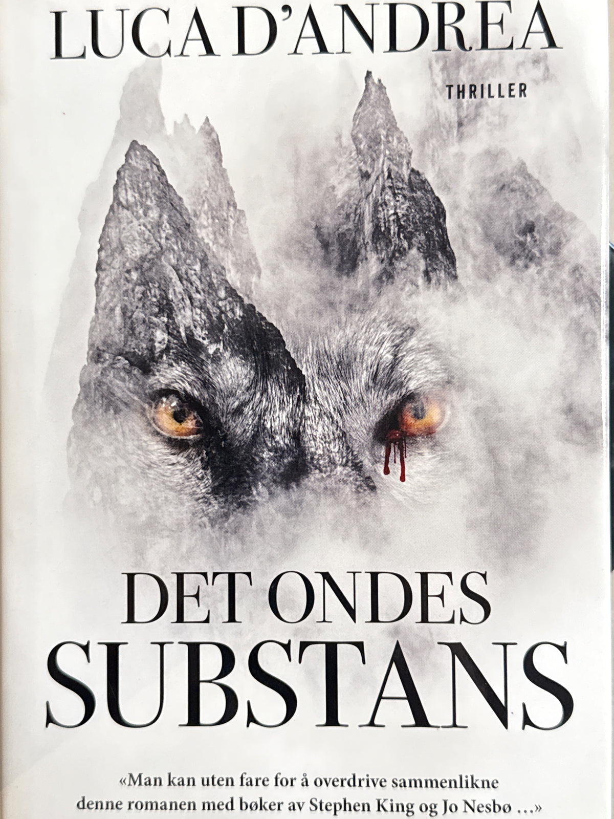 Forside av Det onde sustans av Luca D’Andrea 