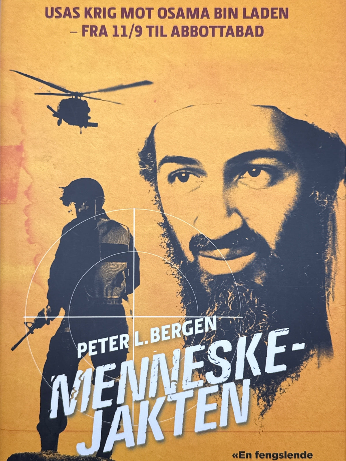 Forside av Menneskejakten av Peter L. Bergen 