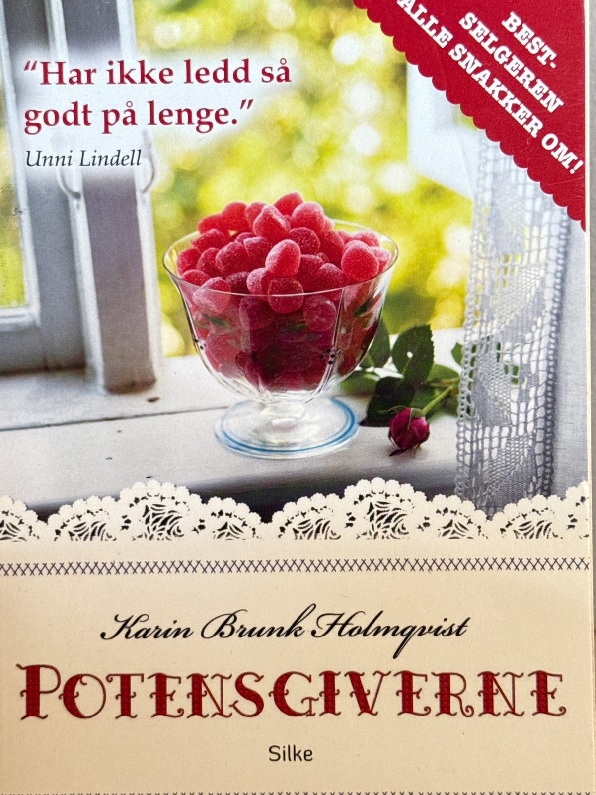 Forside av Potensgiverne av Karin Brunk Holmqvist 
