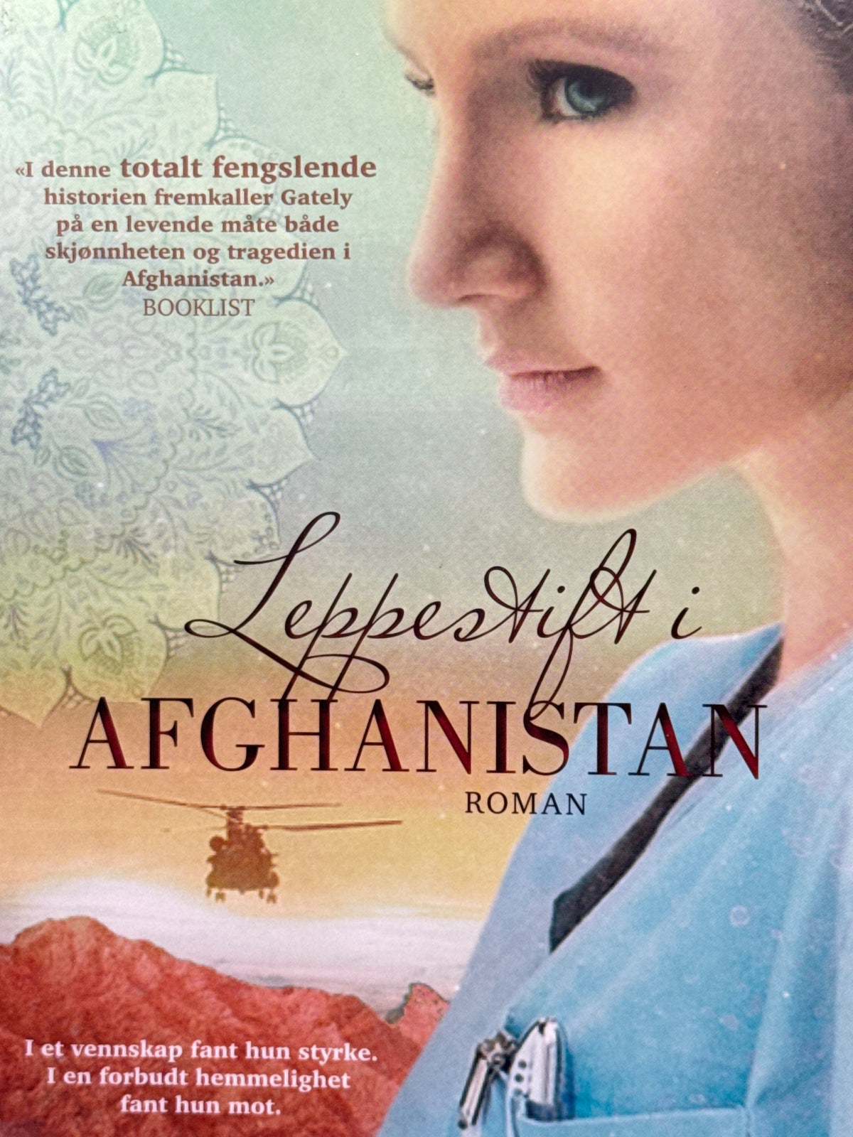 Forside av Leppestift i Afghanistan av Roberta Gately 