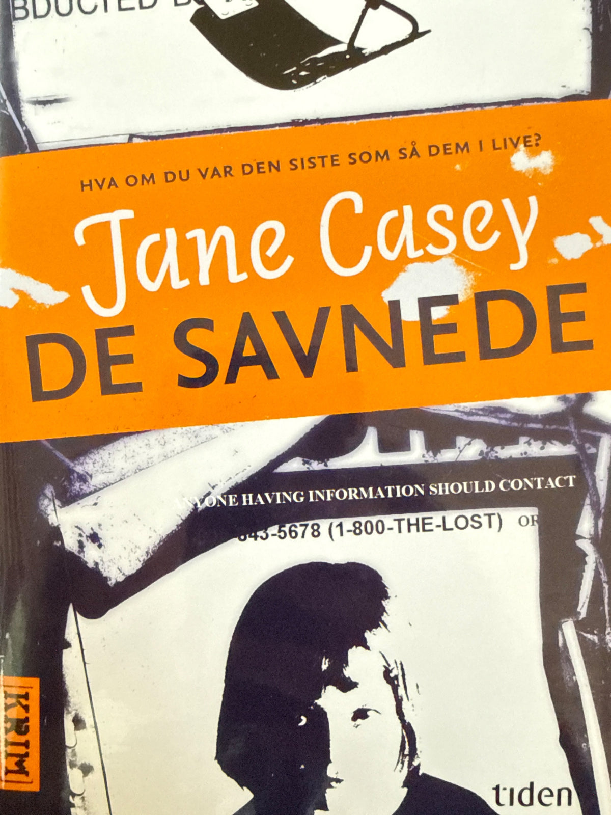 Forside av De savnede av Jane Casey 