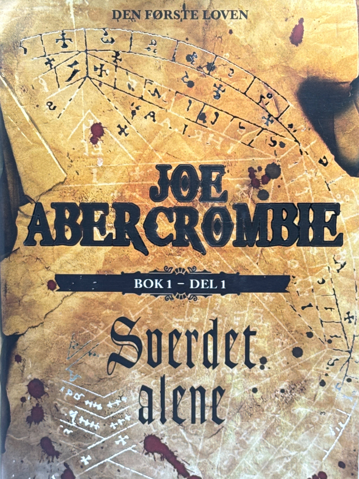 Forside av Sverdet alene av Joe Abercrombie 