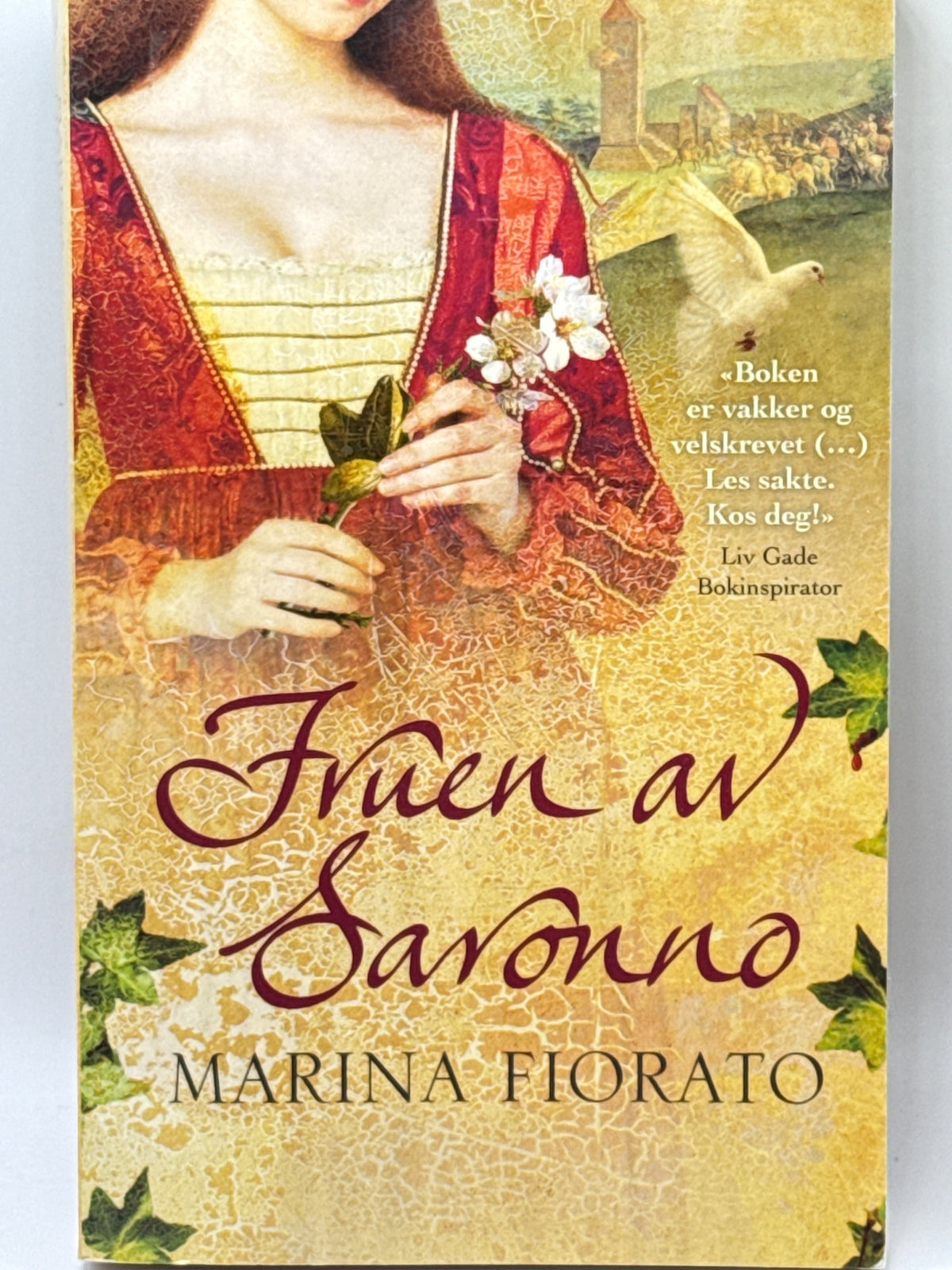 Forside av Fruen av Saronno av Marina Fiorato 