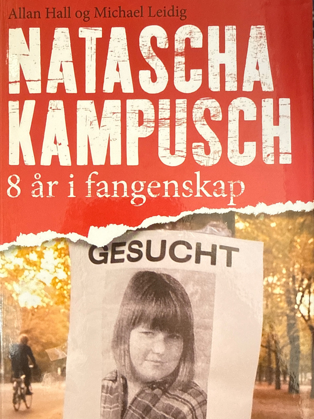 Forside av Natascha Kampusch av Allan Hall 
