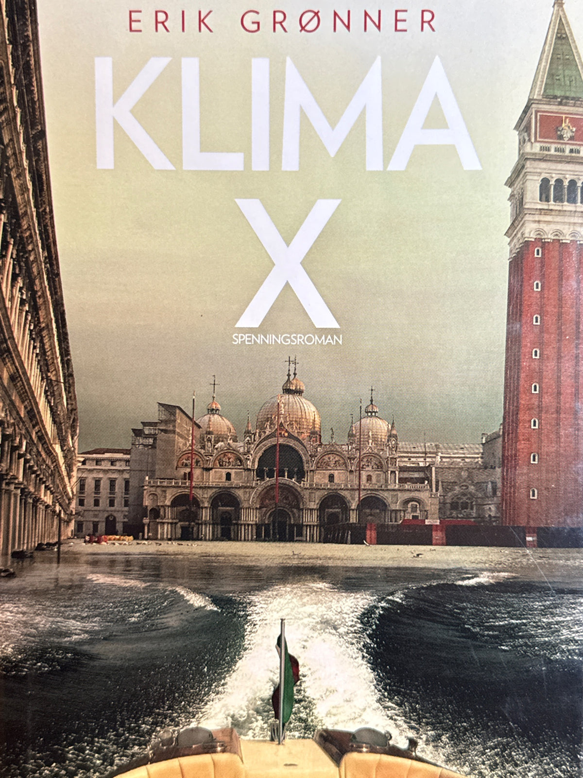 Forside av Klima X av Erik Grønner 