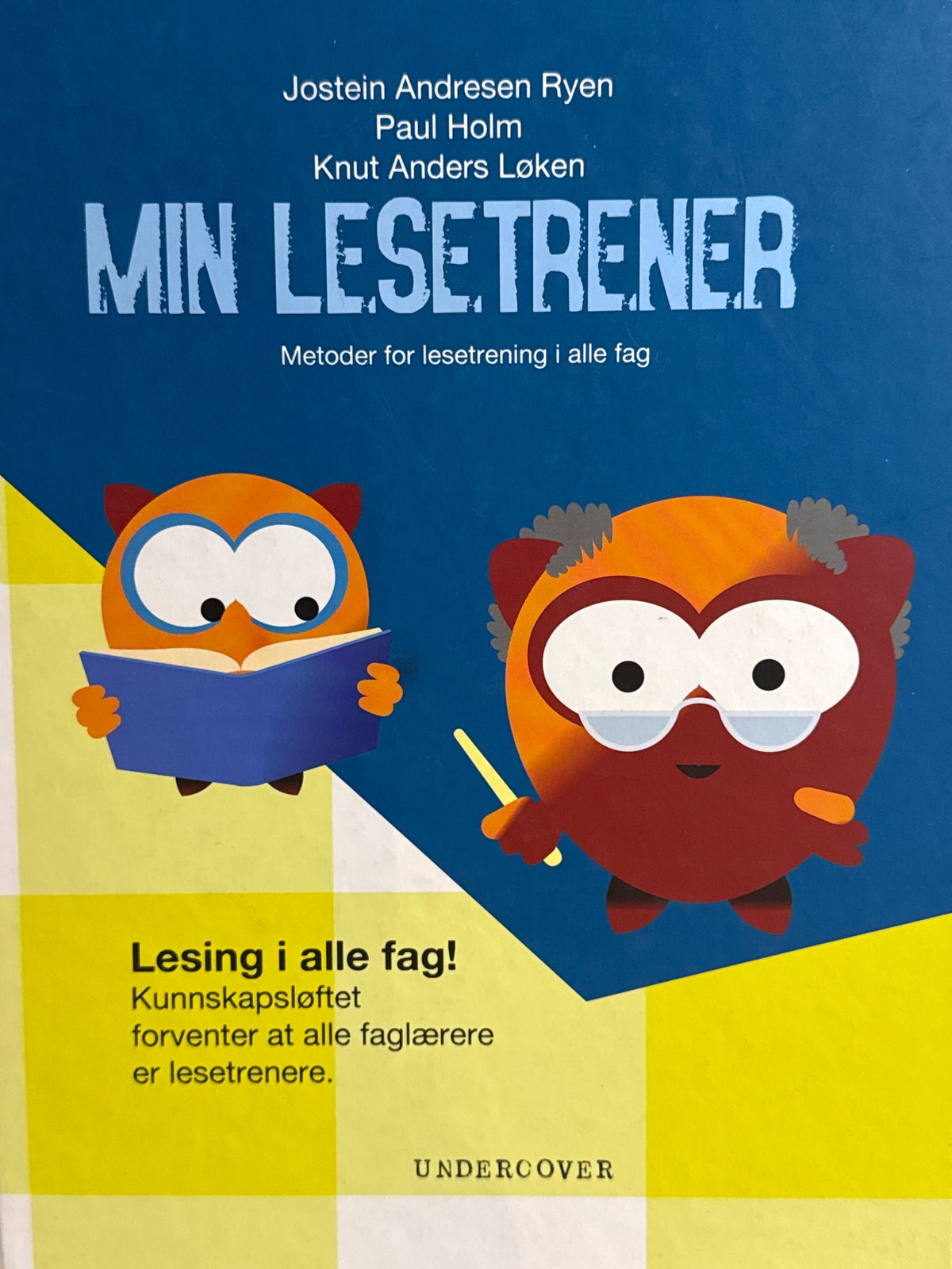 Forside av Min lesetrener av Jostein Andresen Ryen 