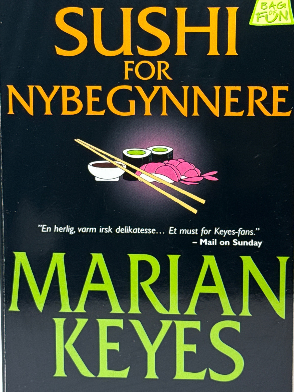 Forside av Sushi for nybegynnere av Marian Keyes 